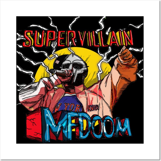 mf doom super villain Wall Art by captainbubble